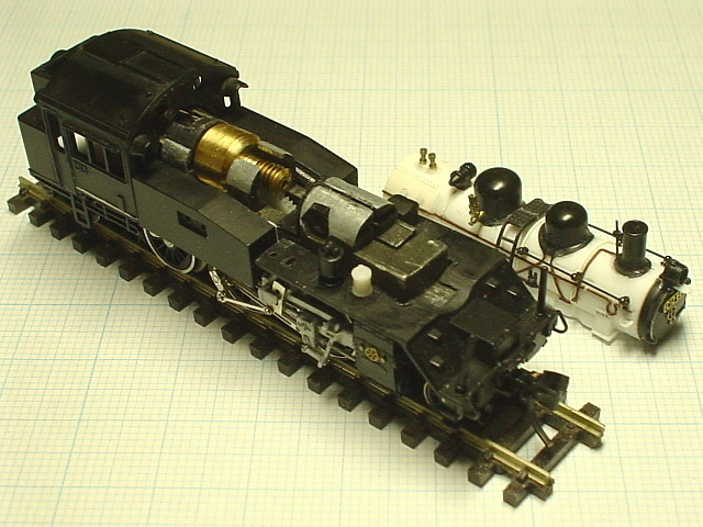 NゲージC12製作中: 鉄道模型机上の空論