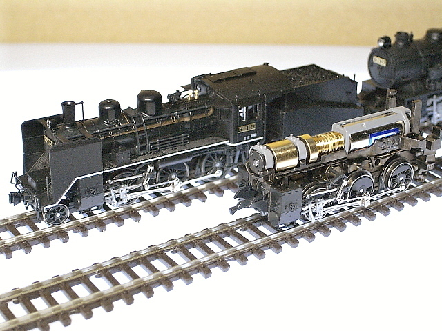 C56の動輪交換と2条ウォームのこと: 鉄道模型机上の空論